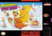 Adventures of Yogi Bear Super Nintendo US box art
